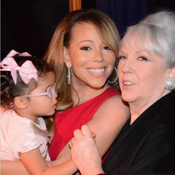 mariah carey mom and sister