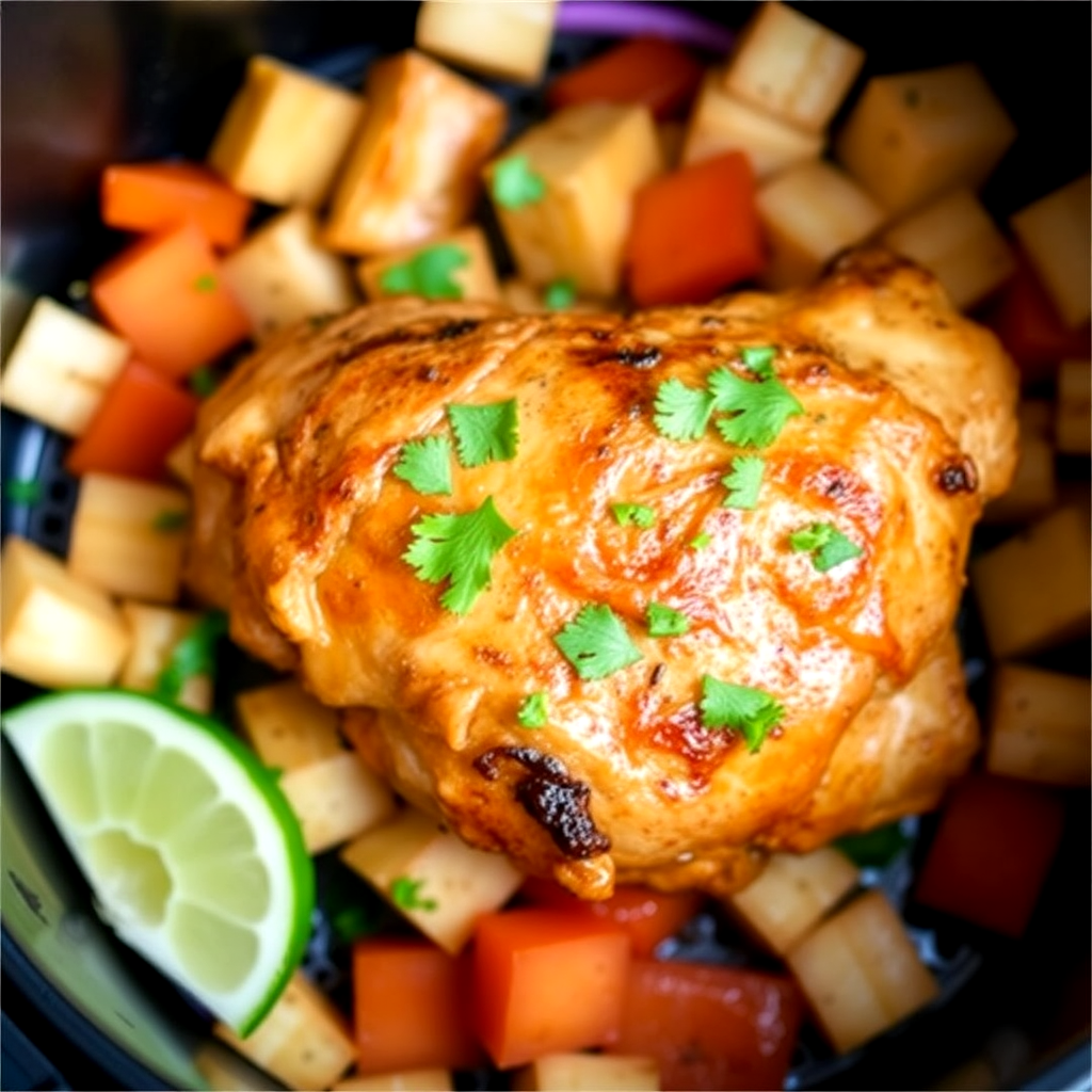 Air Fryer Chicken Fajita