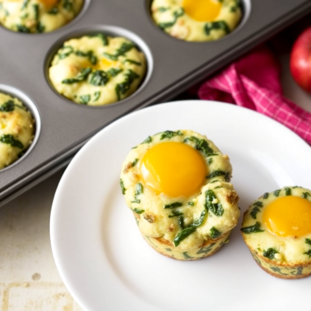 Spinach Egg Muffins