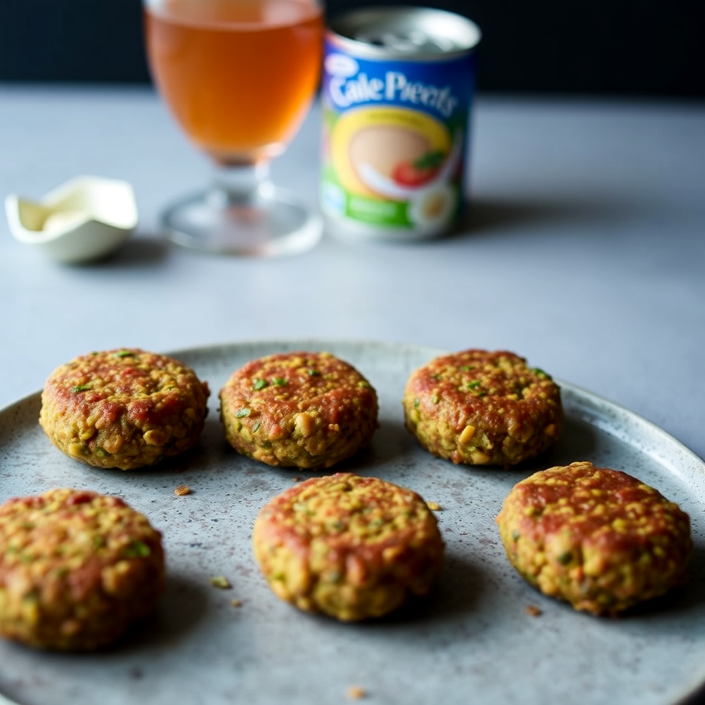 "how to make falafel with canned chickpeas," "quick falafel recipe," "baked falafel with canned chickpeas," "gluten-free falafel recipe."