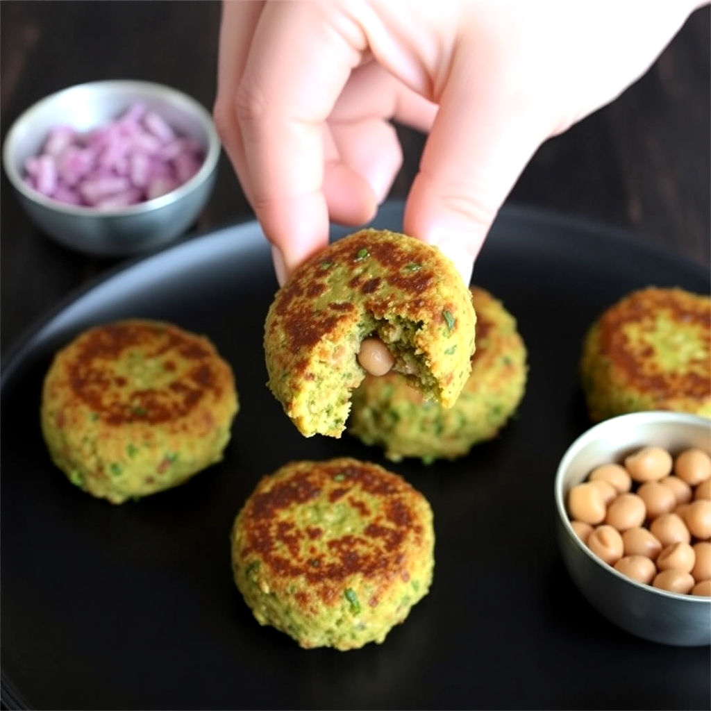 gluten-free falafel recipe.